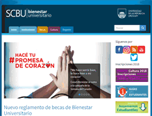 Tablet Screenshot of bienestar.edu.uy